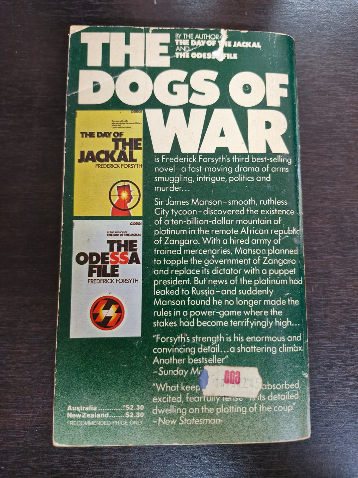 The Dogs of War - Frederick Forsyth - Image 2