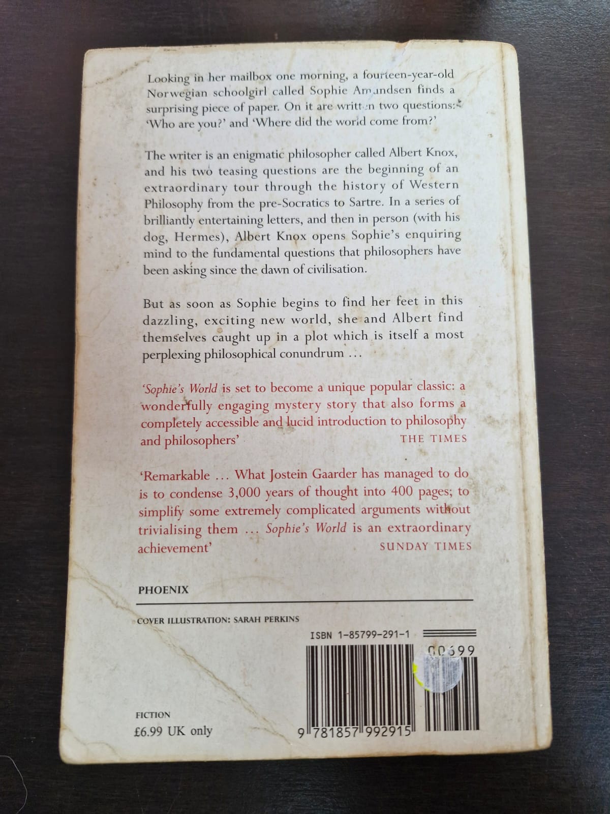 Sophie's World - Jostein Gaarder - Image 2