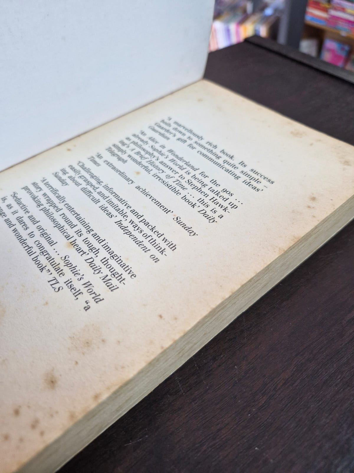 Sophie's World - Jostein Gaarder - Image 3