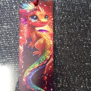 Orange Dragon Bookmark